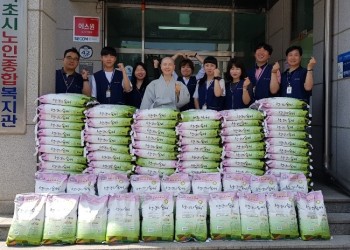 '대한불교조계종 삼각산 도선사'  후원 물품 전달 이미지