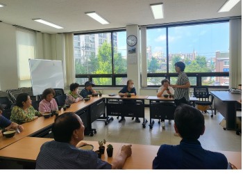 속초시이웃연대희망나눔운동기금사업 '花기愛애 우리동네' 4차교육 이미지