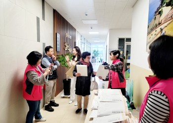 대한노인회 어르신들을 대상으로 노인맞춤돌봄서비스 적극 홍보 이미지