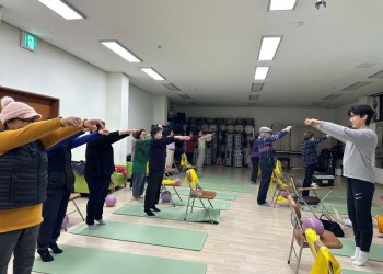2025년 '노쇠 예방 운동 프로그램 이미지