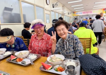 경로식당 '초복맞이 삼계탕 나눔행사' 이미지