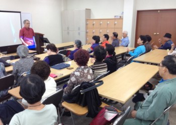 2015년 노인사회활동지원사업 활동교육 실시 이미지