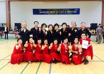 속초실버예술단 9차공연 - 댄스스포츠 팀 이미지
