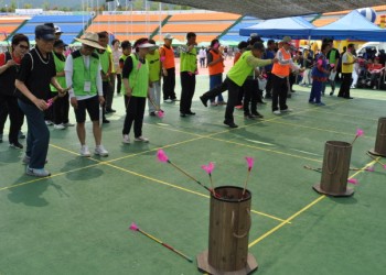 제7회 전통문화 축제 한마당 어르신 투호대회 실시! 이미지