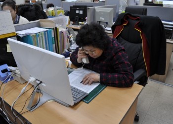 12월 행복잇기-전화봉사단 실시 이미지