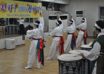 홍천군노인복지관 실버난타팀 교류 이미지