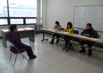 속초시노인복지관 &#034; 보육교사 도우미 면접 실시 &#034; 이미지