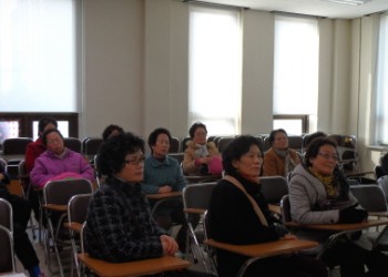 2011년 노인일자리사업 복지형(아이사랑 세균싹싹) 직무교육 이미지