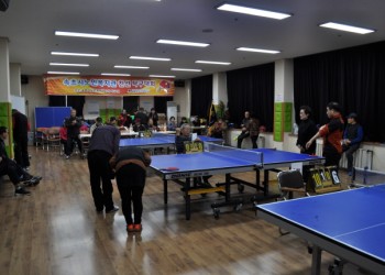 자율프로그램 탁구실 청백전 이미지