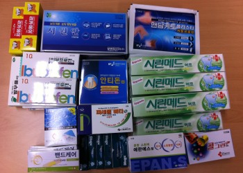 강원도여약사회 의약품 지원 이미지
