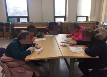 2015년 독거노인친구만들기 사업 제8회 집단 활동 프로그램 실시 이미지