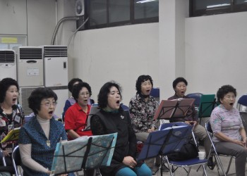 2013년 상반기 사회교육 &#034;합창단&#034; 수업 이미지