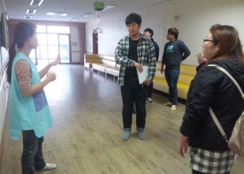 속초시노인복지관 실습생 산하기관 방문 이미지