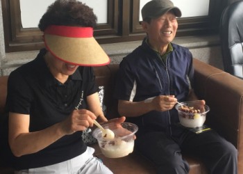 '팥빙수 나눔' 행사 실시 이미지